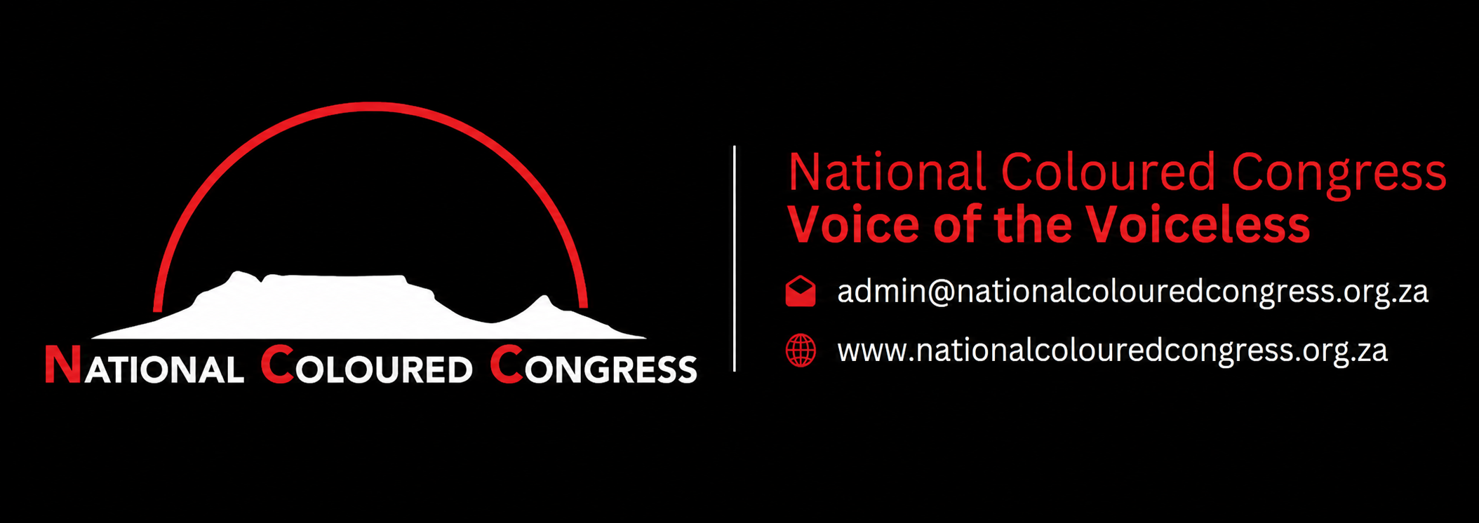 National Coloured Congress — Voice of the Voiceless
